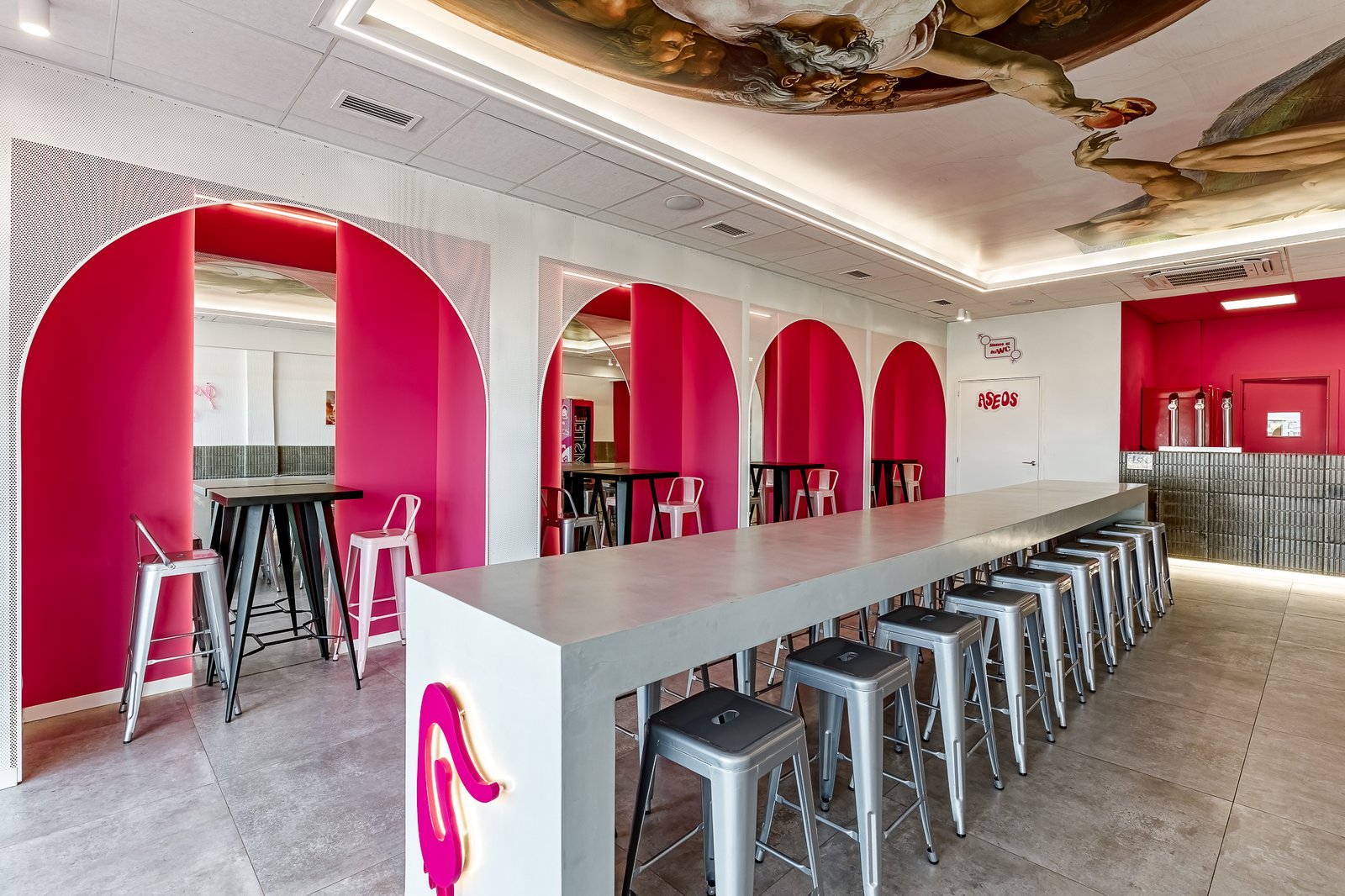 Interior de La Gamberra, Puerto de Santa Pola